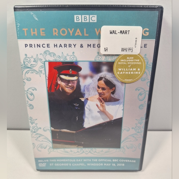 The Royal Wedding William & Catherine and Prince Harry & Meghan Markle DVD New - Picture 2 of 8